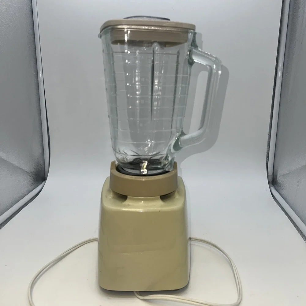 Vintage Osterizer Blender Imperial 14 Speed Oster, Glass Pitcher Tested